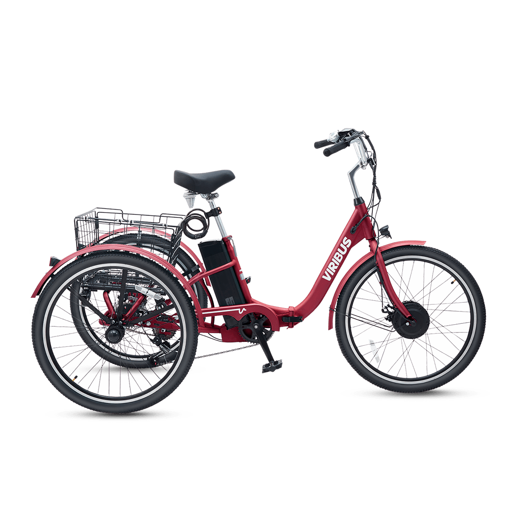 Folding Electric Tricycle Adult  Battery Power