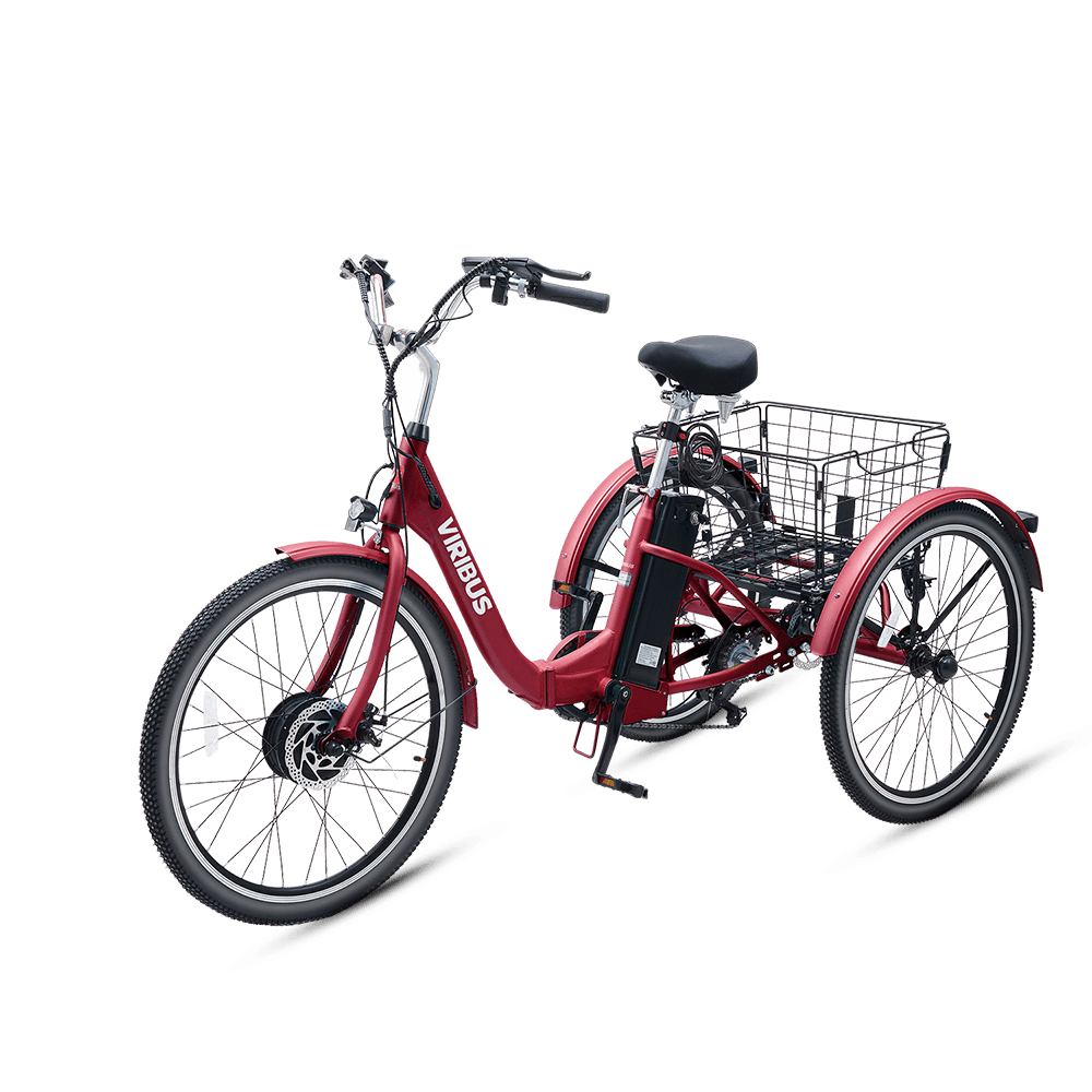 Folding Electric Tricycle Adult  Battery Power