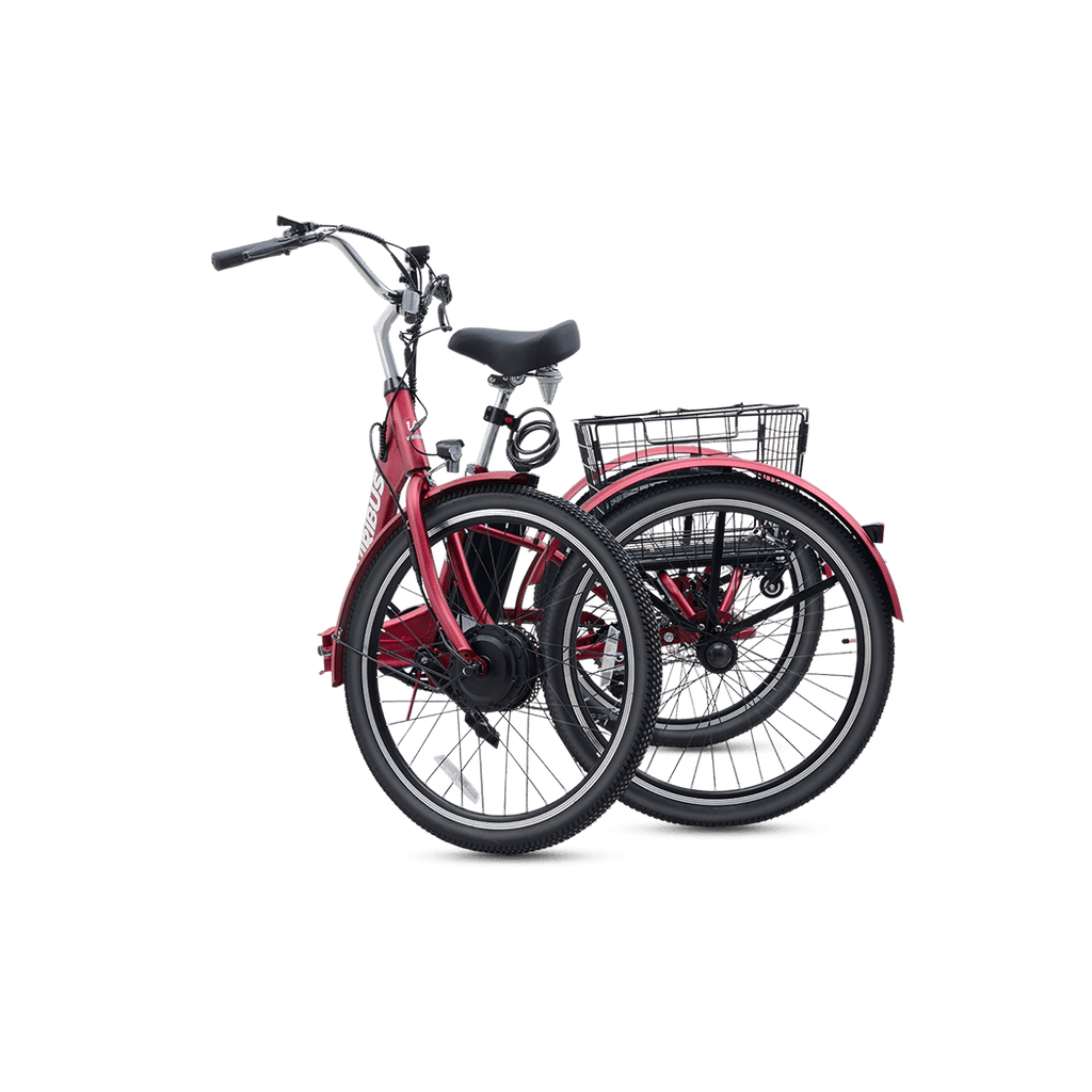 Folding Electric Tricycle Adult  Battery Power