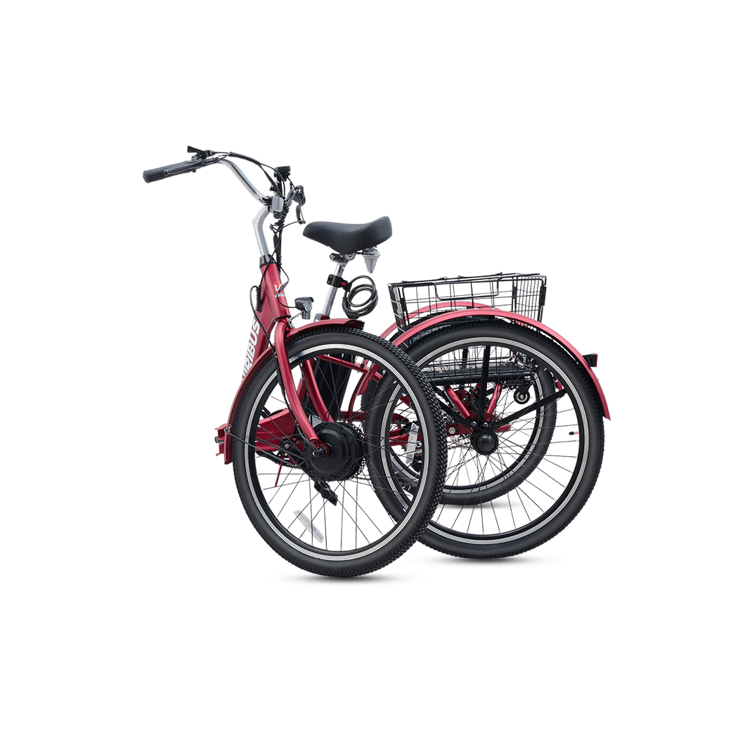 Folding Electric Tricycle Adult  Battery Power