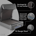 Portable Safe Opens w Fingerprint or Key