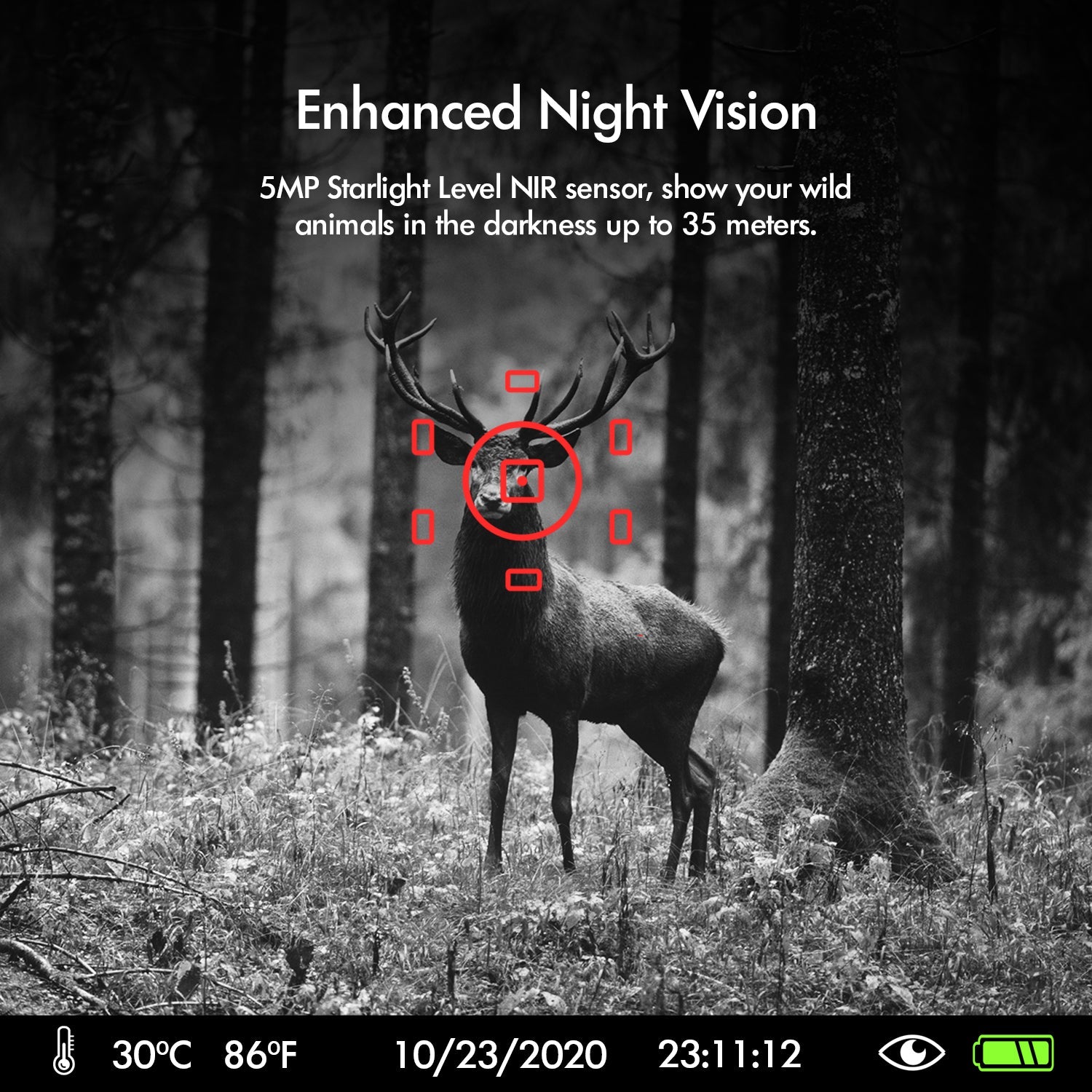 Electronic Trail Camera Animal Caller Attract, record, monitor animals
