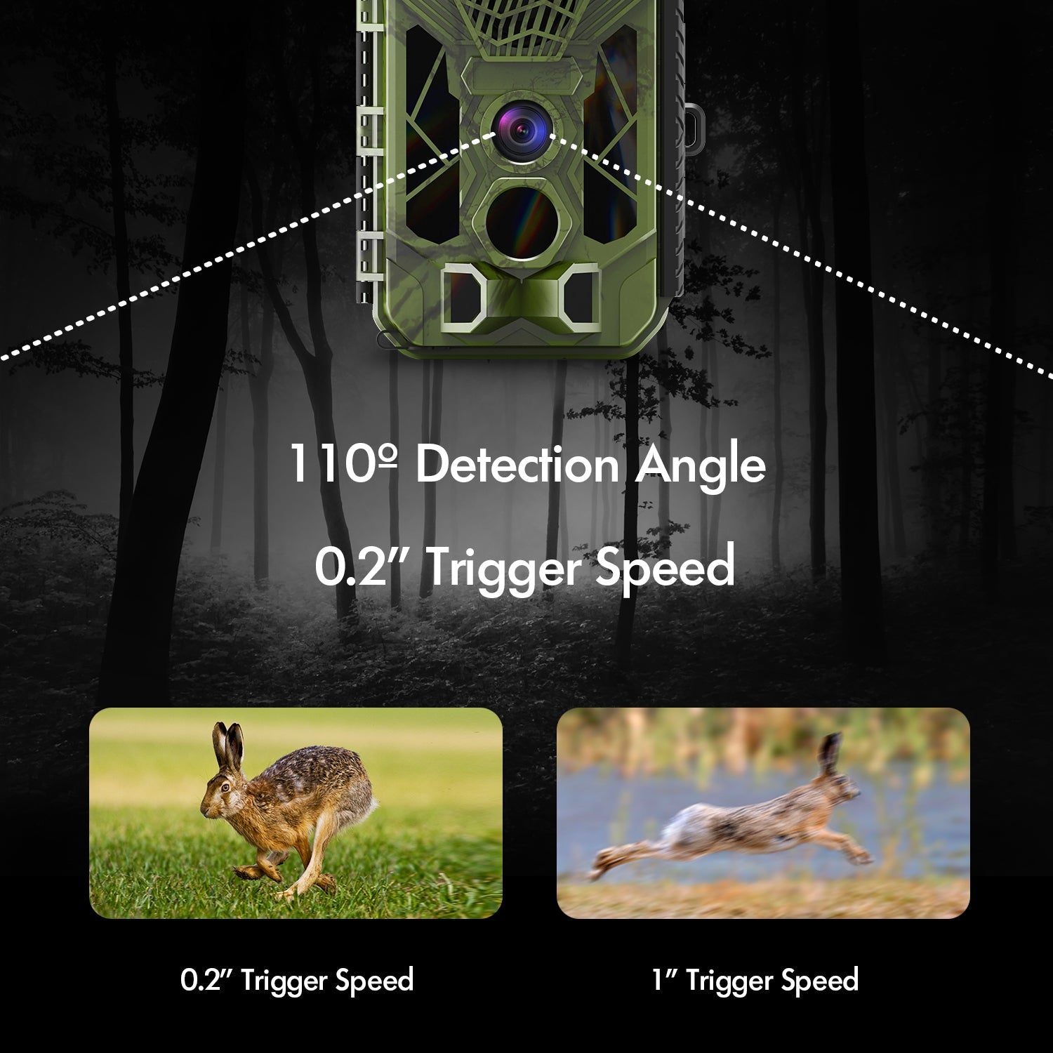 Electronic Trail Camera Animal Caller Attract, record, monitor animals
