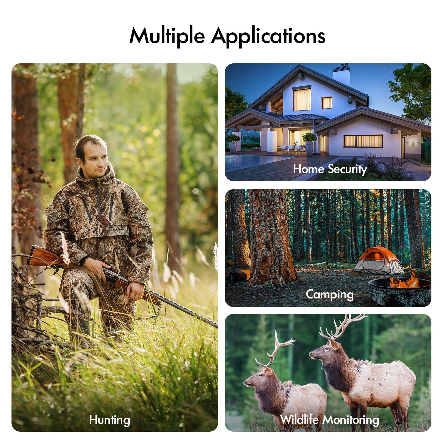 Electronic Trail Camera Animal Caller Attract, record, monitor animals