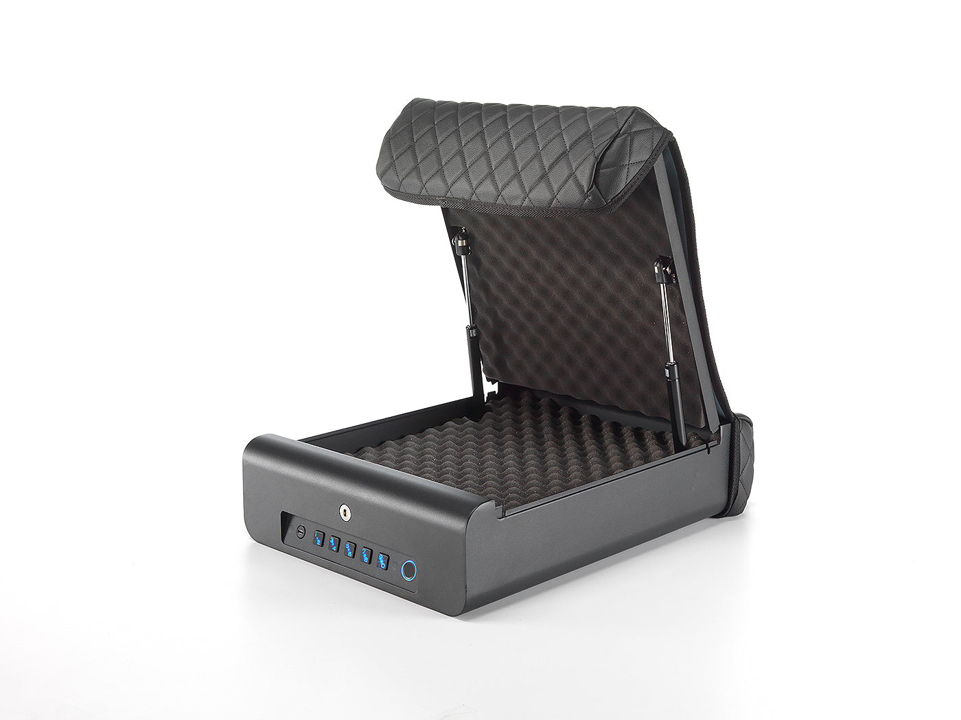 Portable Safe Opens w Fingerprint or Key