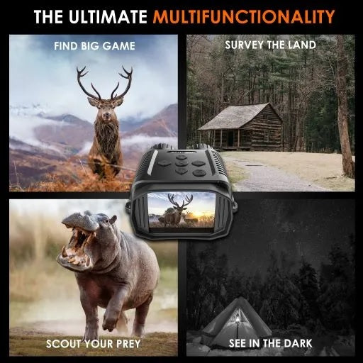 Night Vision Mini Digital Binoculars photo video infrared technology