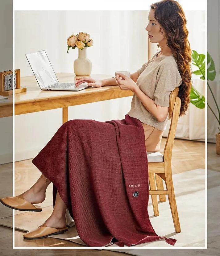 CozyGlow USB Electric Heated Poncho Wrap