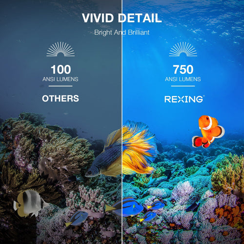 Smart Home Projector HD Autofocus with 3D Support