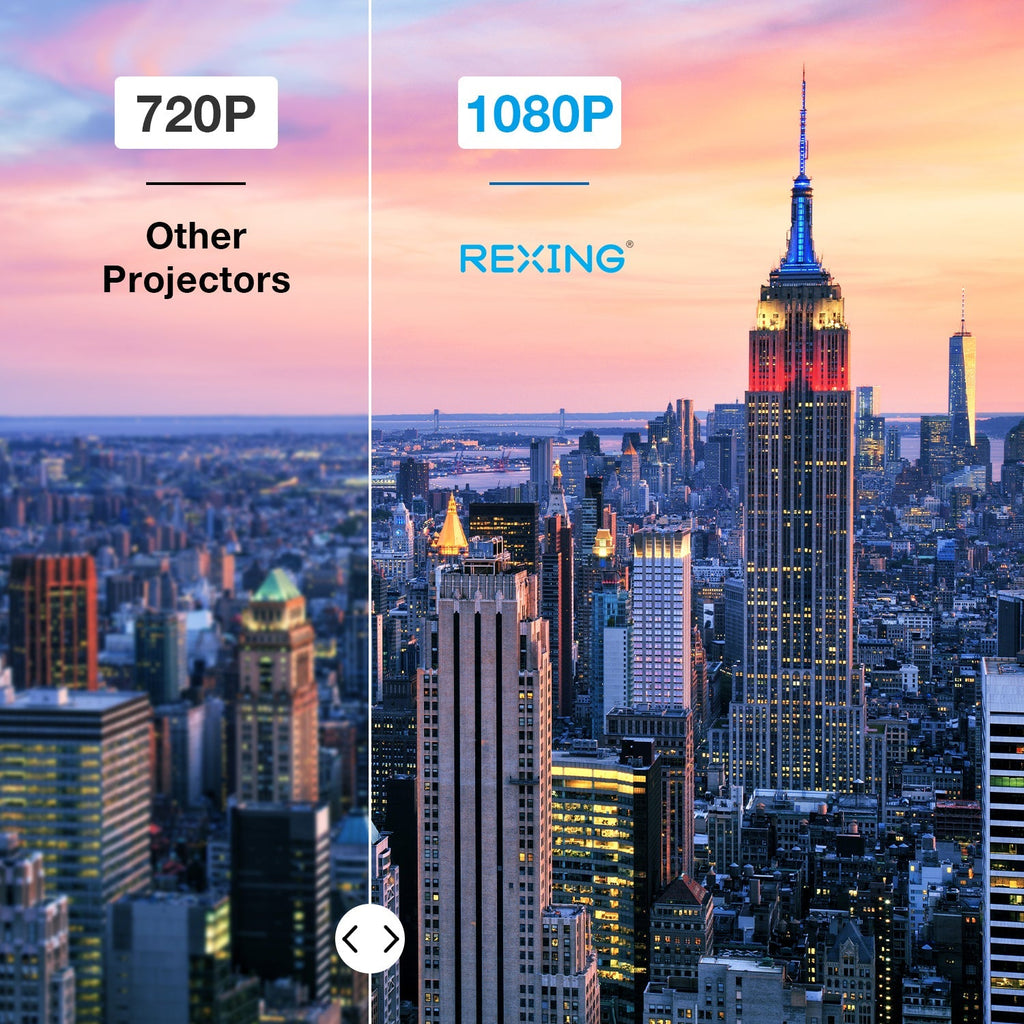 Smart Home Projector HD Autofocus with 3D Support