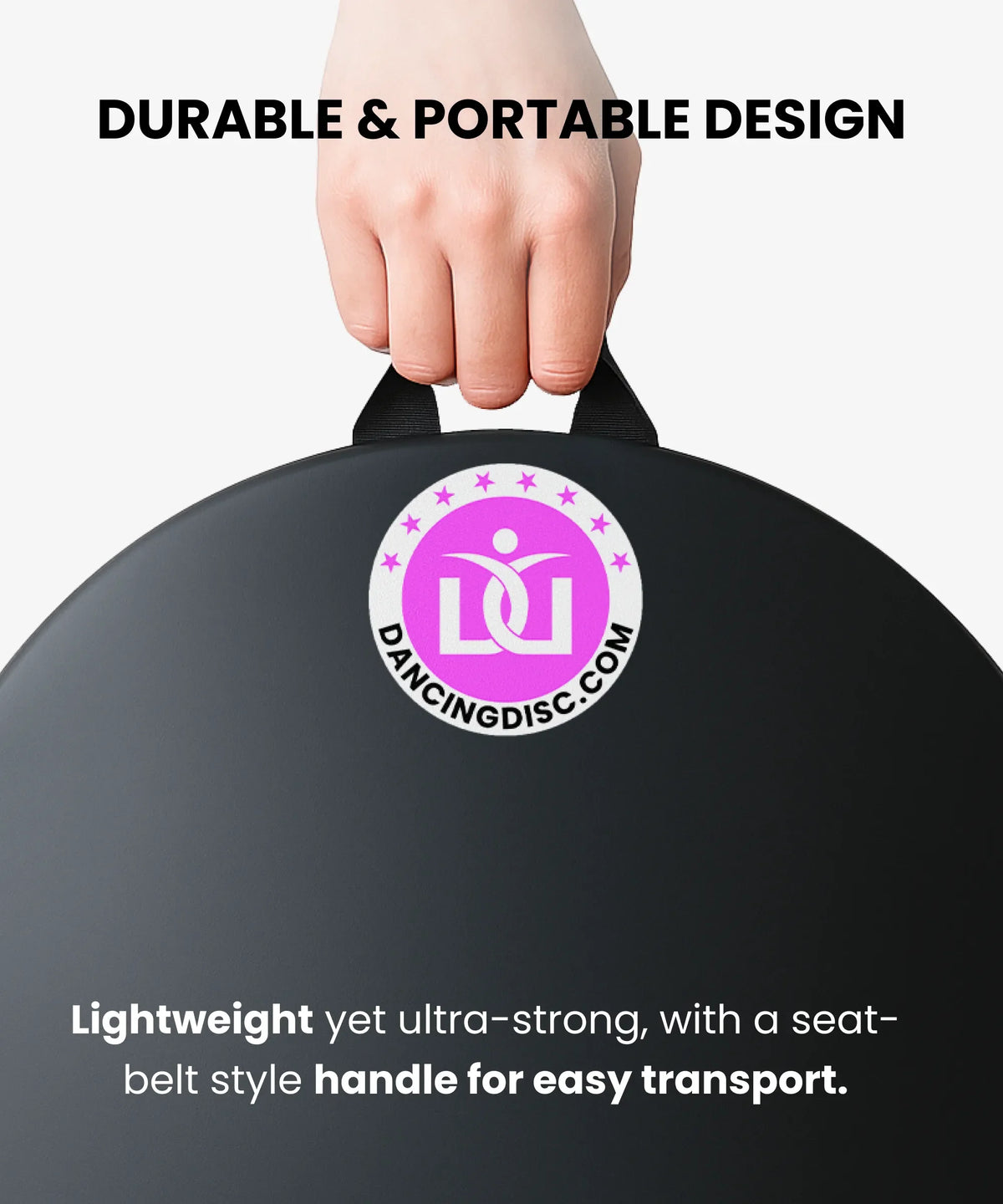 Portable Dance Practice Disc with Real Marley Surface