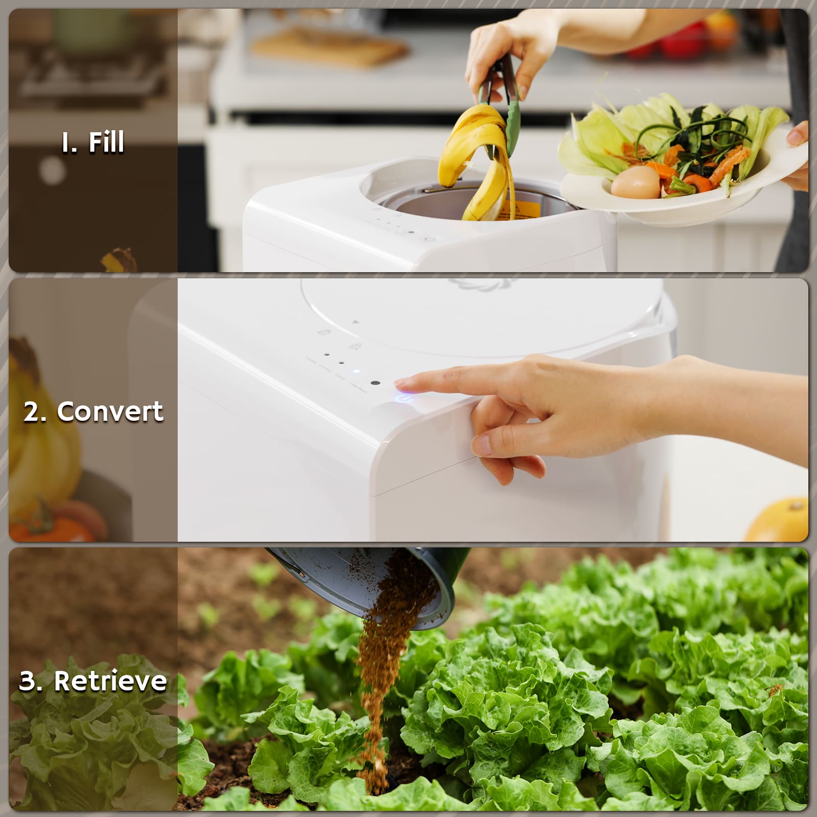 Revive Electric Kitchen Garden Food Composter
