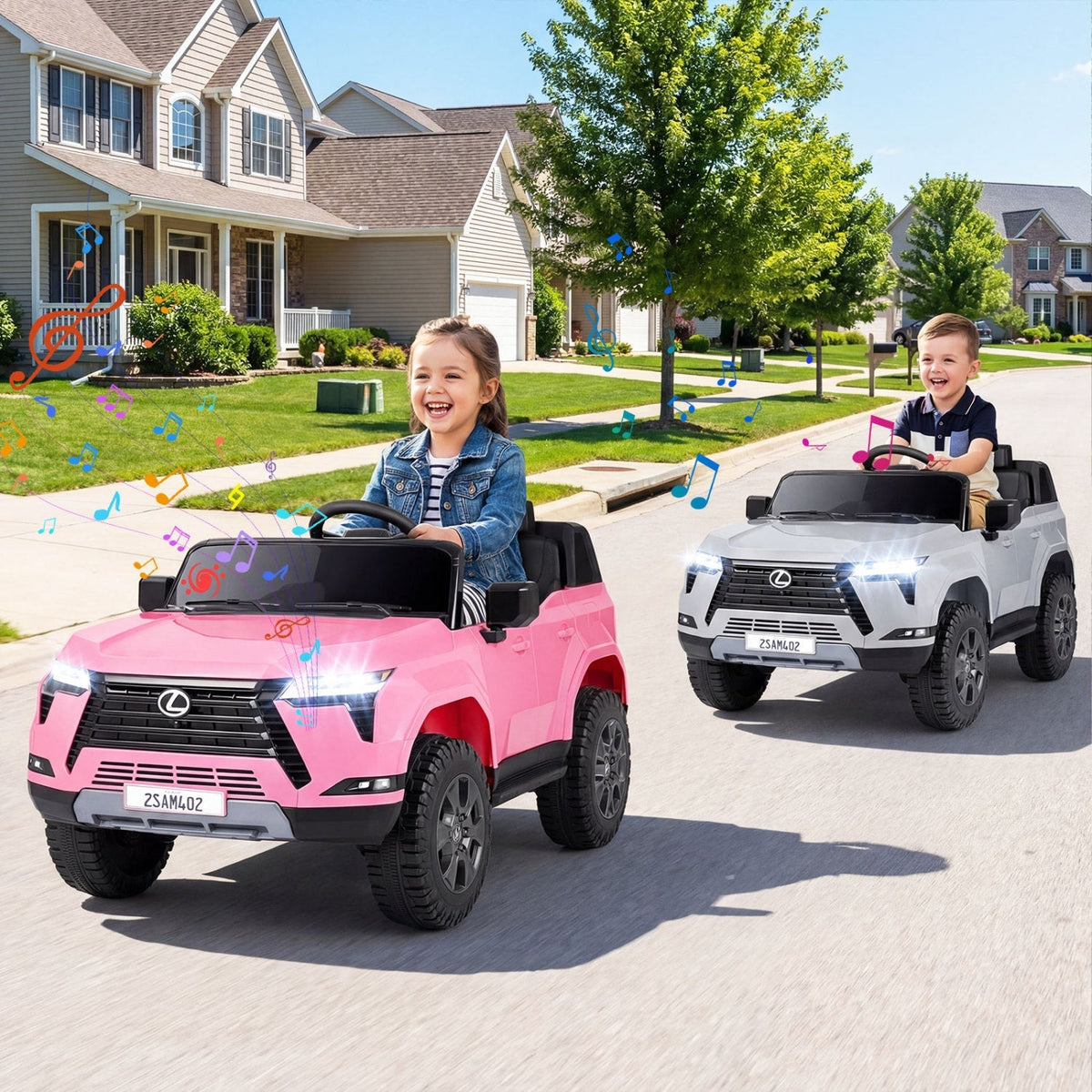 LEXUS GX550 24V 4WD Ride-On Car with Remote, Age 3+