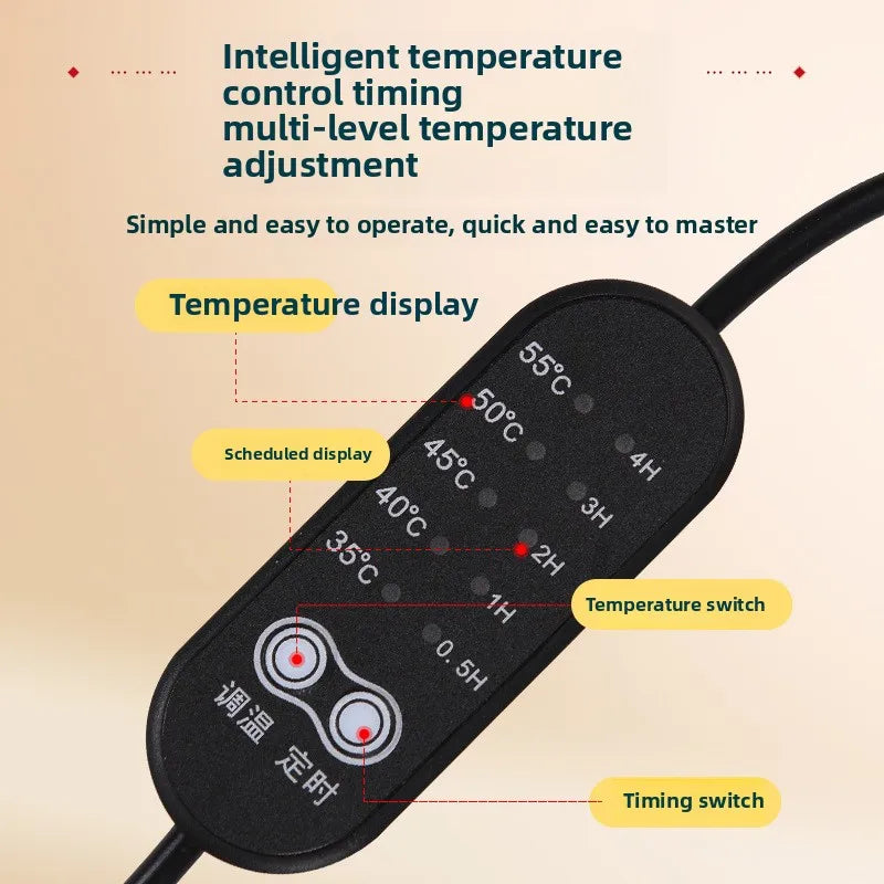 Electric Wormwood Neck Wrap Heat  Comfort