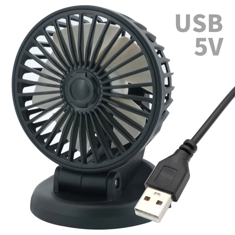 3 Head Automotive Dashboard Electric Fan