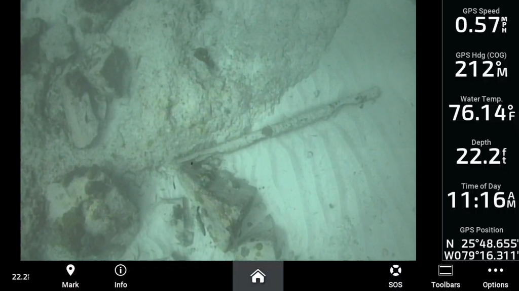 Transom-Mounted Underwater Camera up to 100 meters wide angle