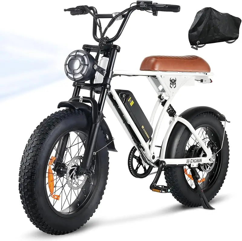 Adult Electric All-Terrain E-Bike 750W Motor, 55 Mile Range