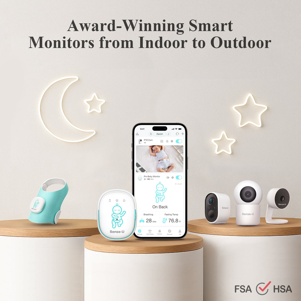 Pro Baby Monitor Tracks Sleep Position and Temperature