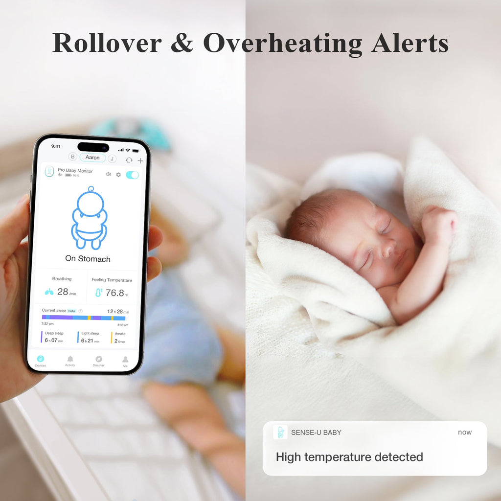 Pro Baby Monitor Tracks Sleep Position and Temperature