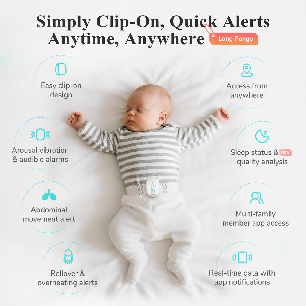 Pro Baby Monitor Tracks Sleep Position and Temperature