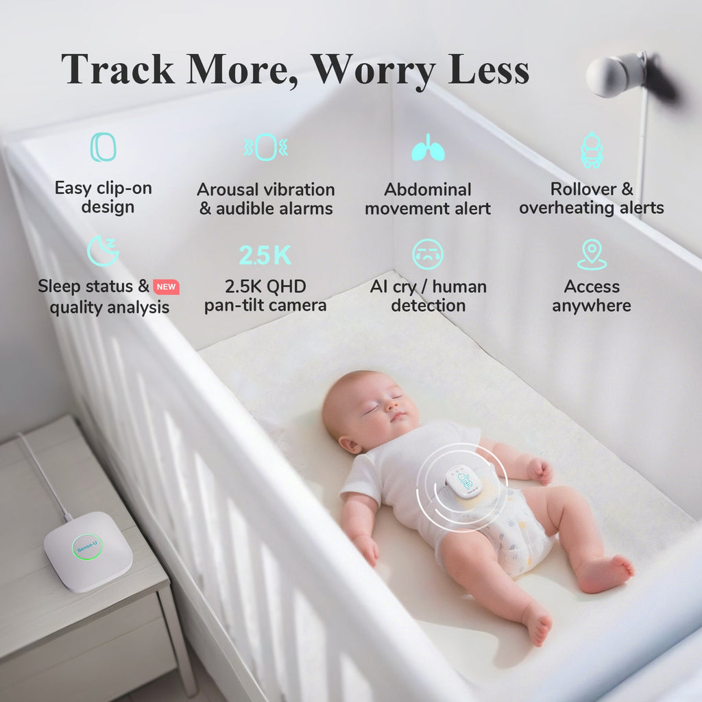 Pro Baby Monitor Tracks Sleep Position and Temperature