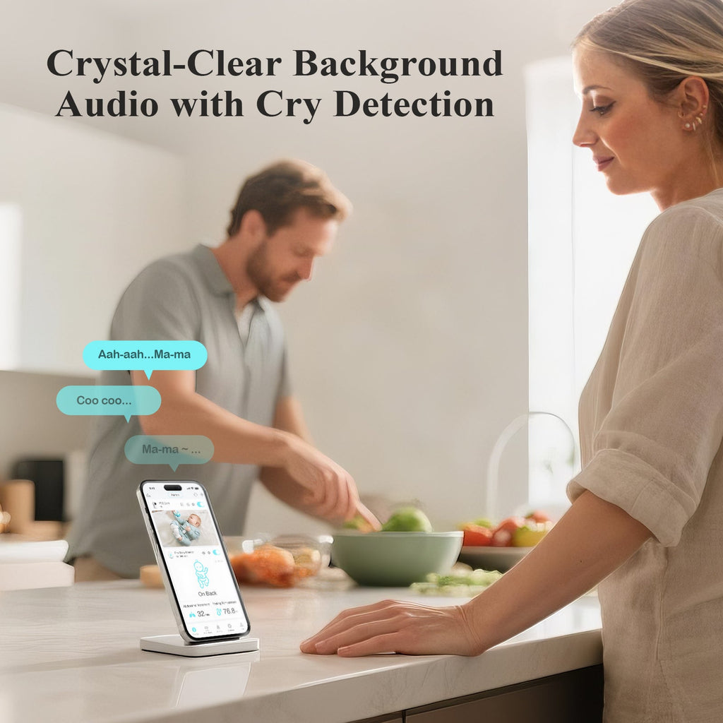 Pro Baby Monitor Tracks Sleep Position and Temperature