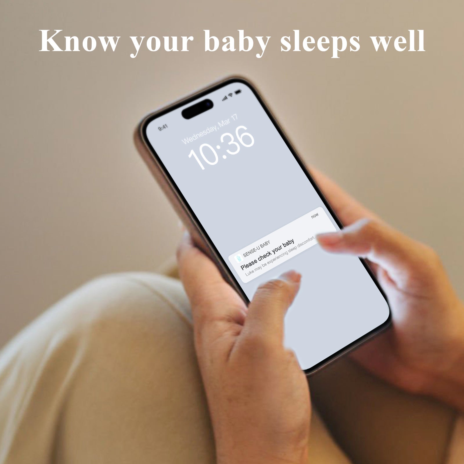 Sense-U Smart Sock Shoe 2 Baby Monitor tracks Heart Rate & Oxygen Levels