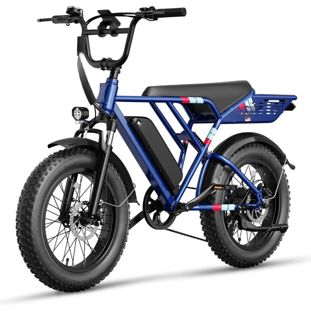 1200W Peak Electric Bike 7 Speed 30 mph
