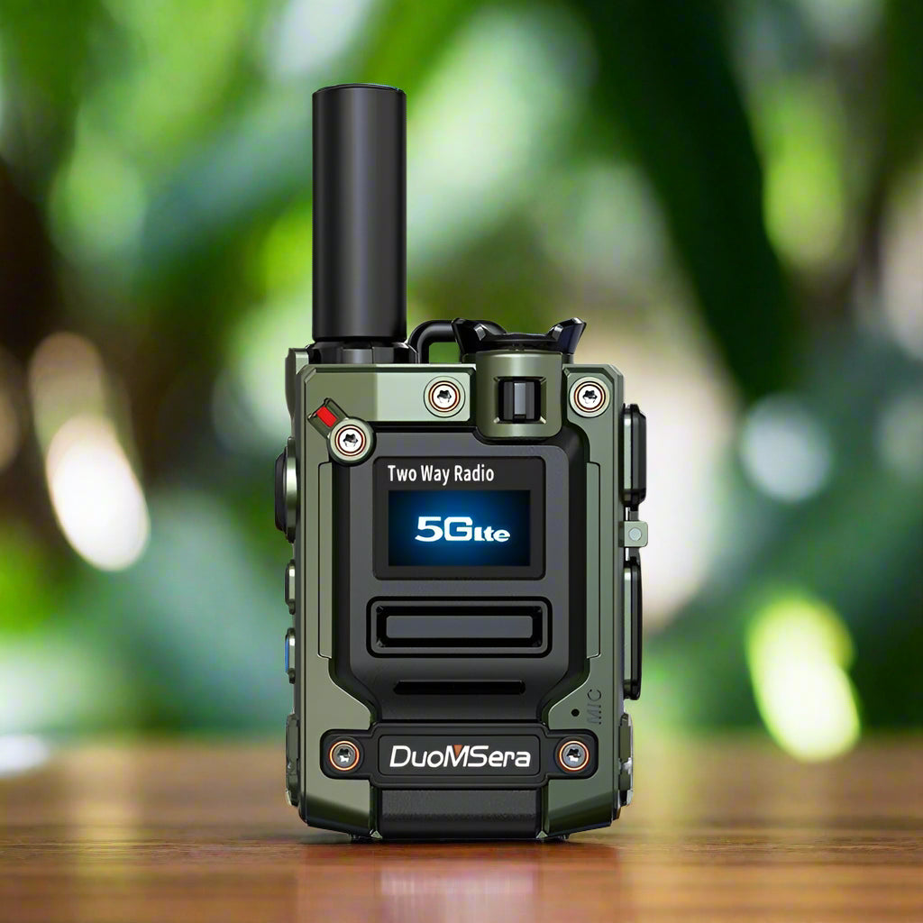 Global 5G Walkie Talkie Long-distance Connectivity
