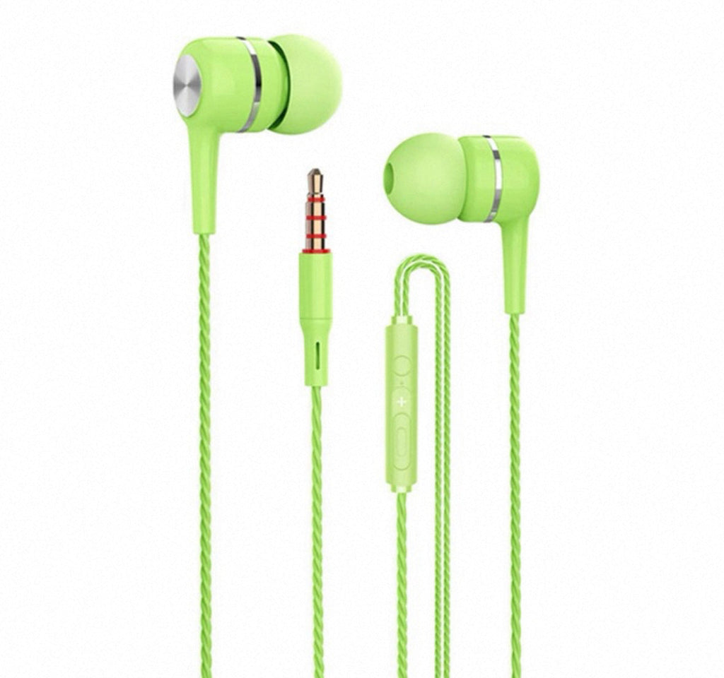 Long Cord In-Ear Bass Headphones