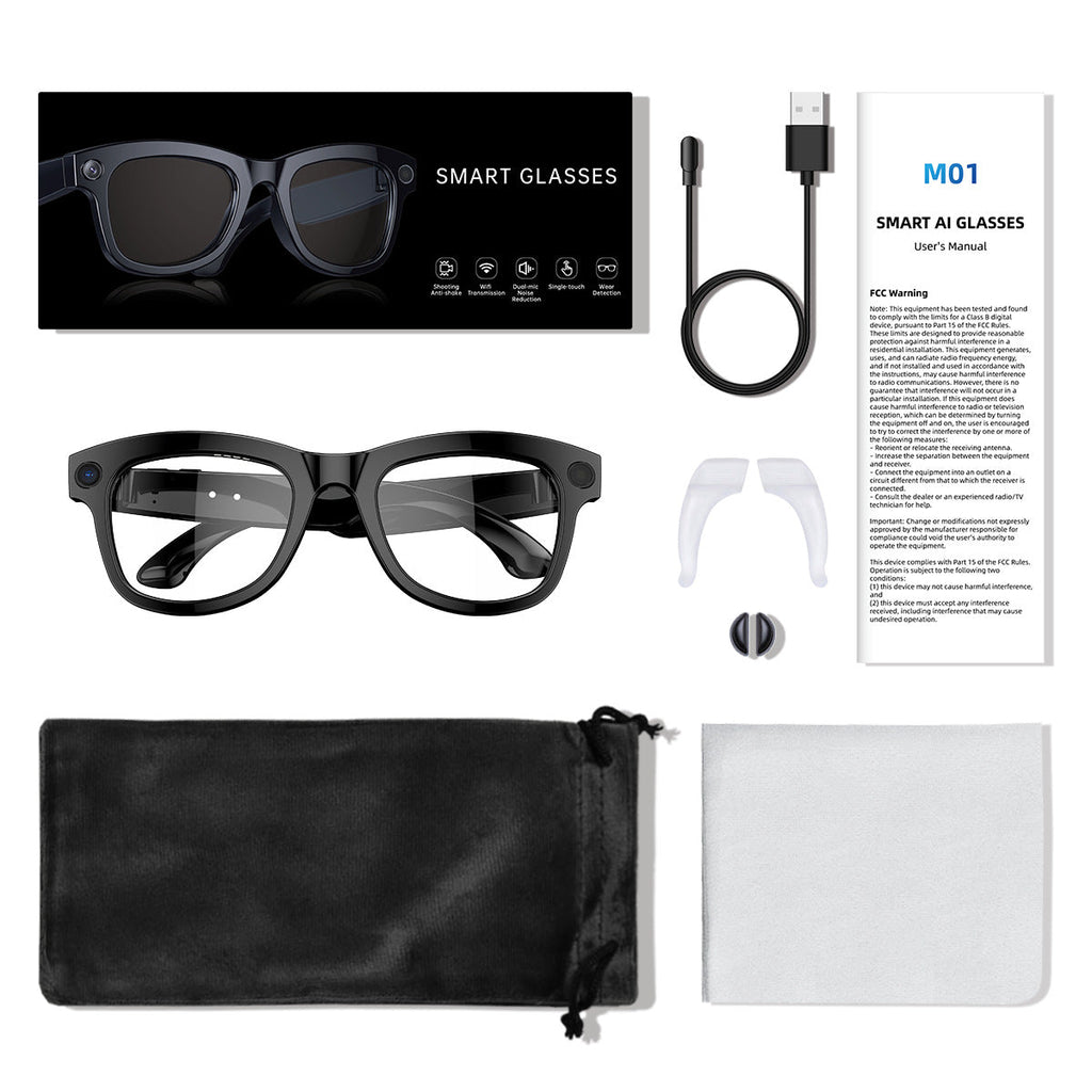AI Smart Object Recognition Language Translation Glasses