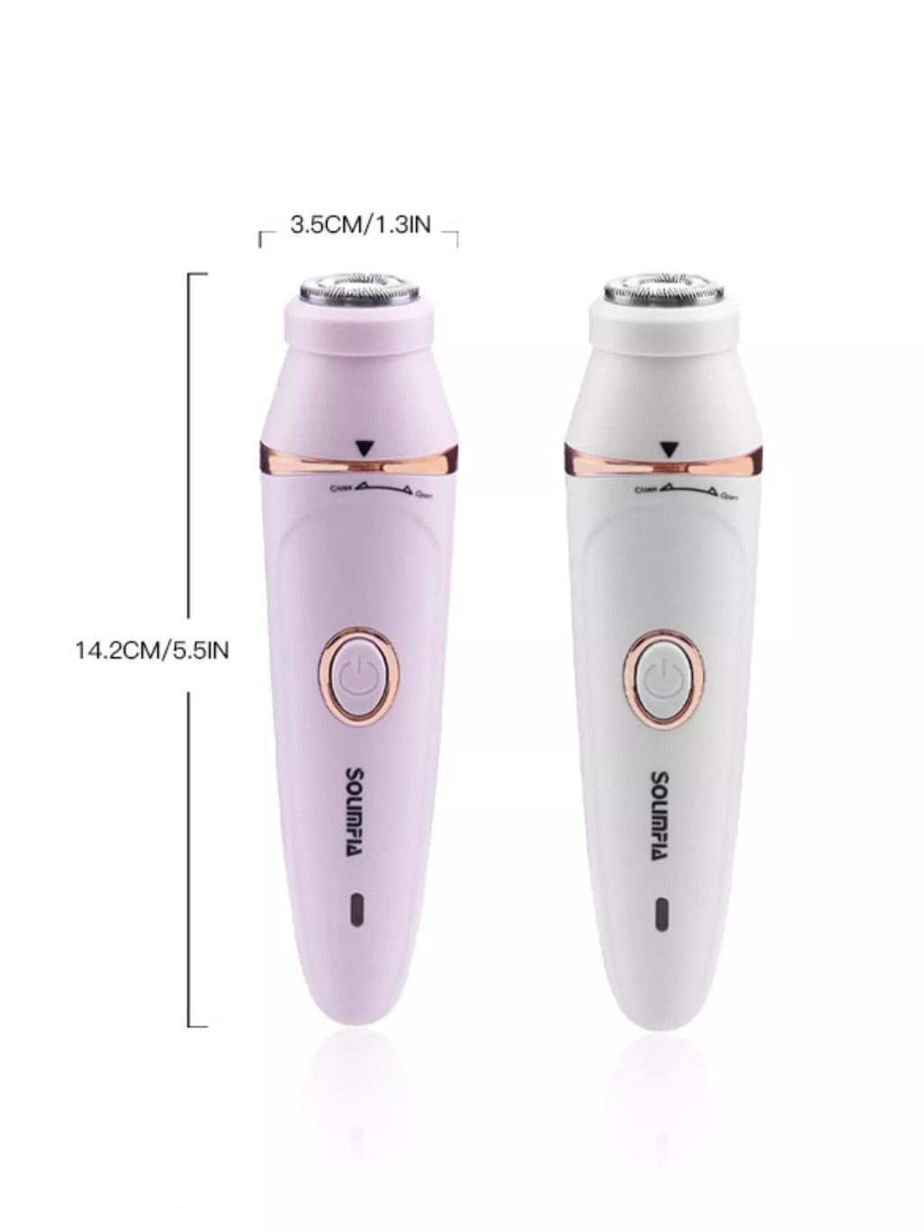 7-in-1 Electric Body Hair Remover Trimmer, Exfoliator, Facial Cleanser