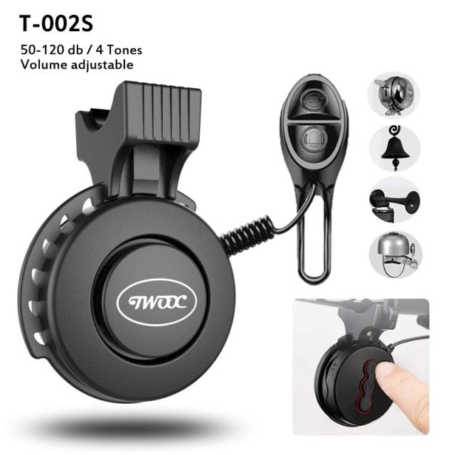 Mini Electric Bike Horn USB Rechargeable Waterproof