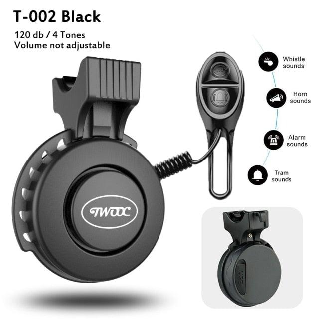 Mini Electric Bike Horn USB Rechargeable Waterproof