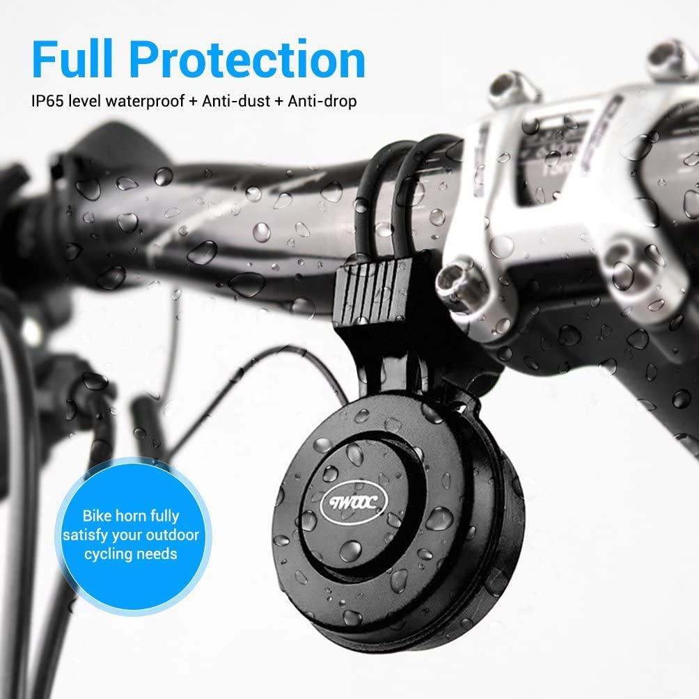 Mini Electric Bike Horn USB Rechargeable Waterproof
