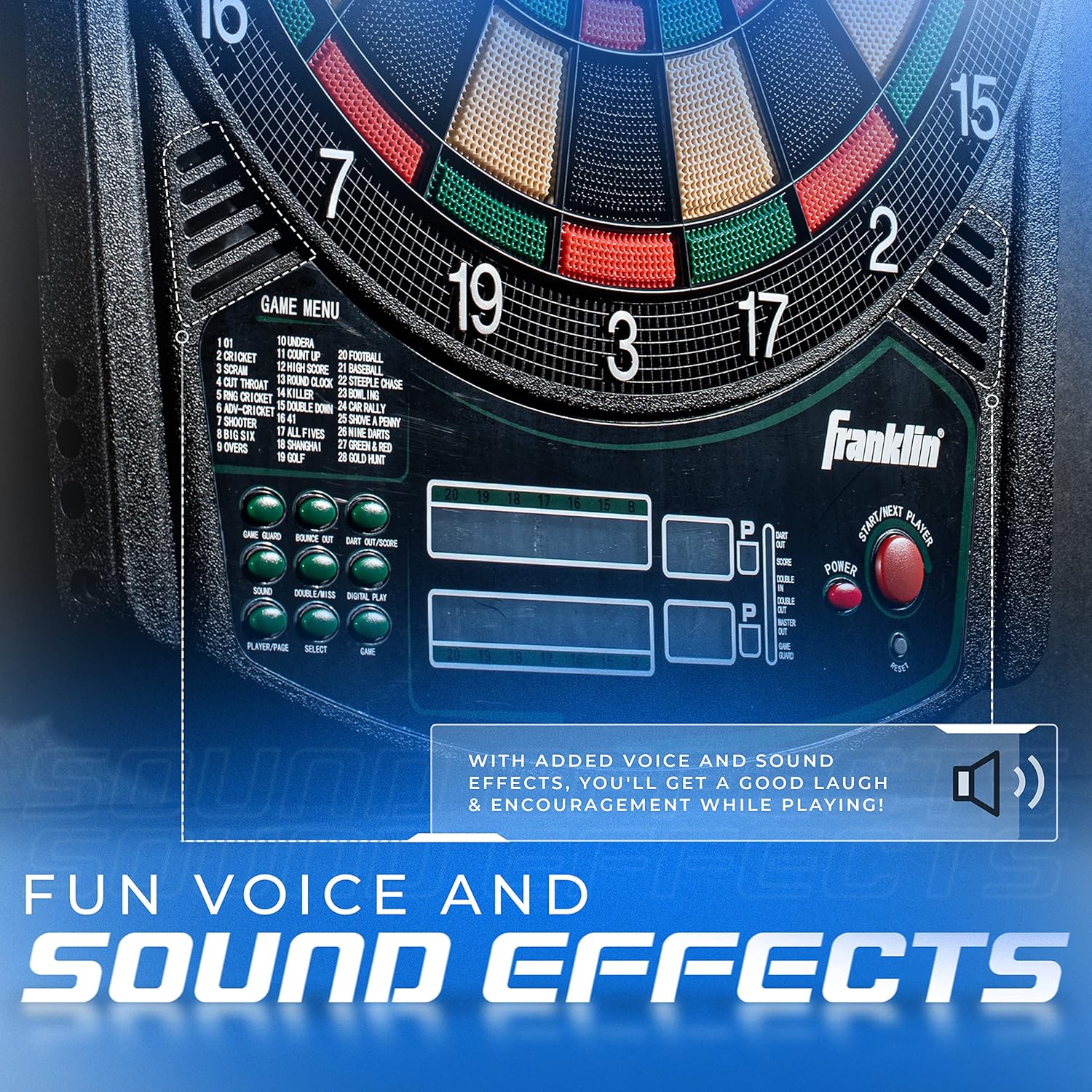 Electronic Dart Board Set 28 different games Digital Scoreboard Soft Tip Darts