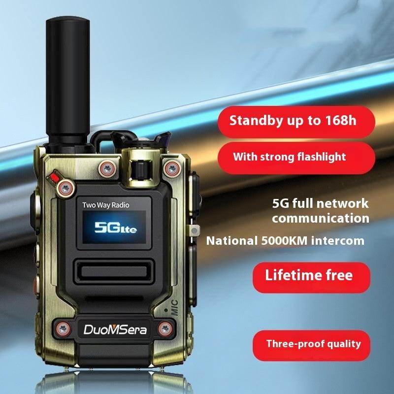 Global 5G Walkie Talkie Long-distance Connectivity