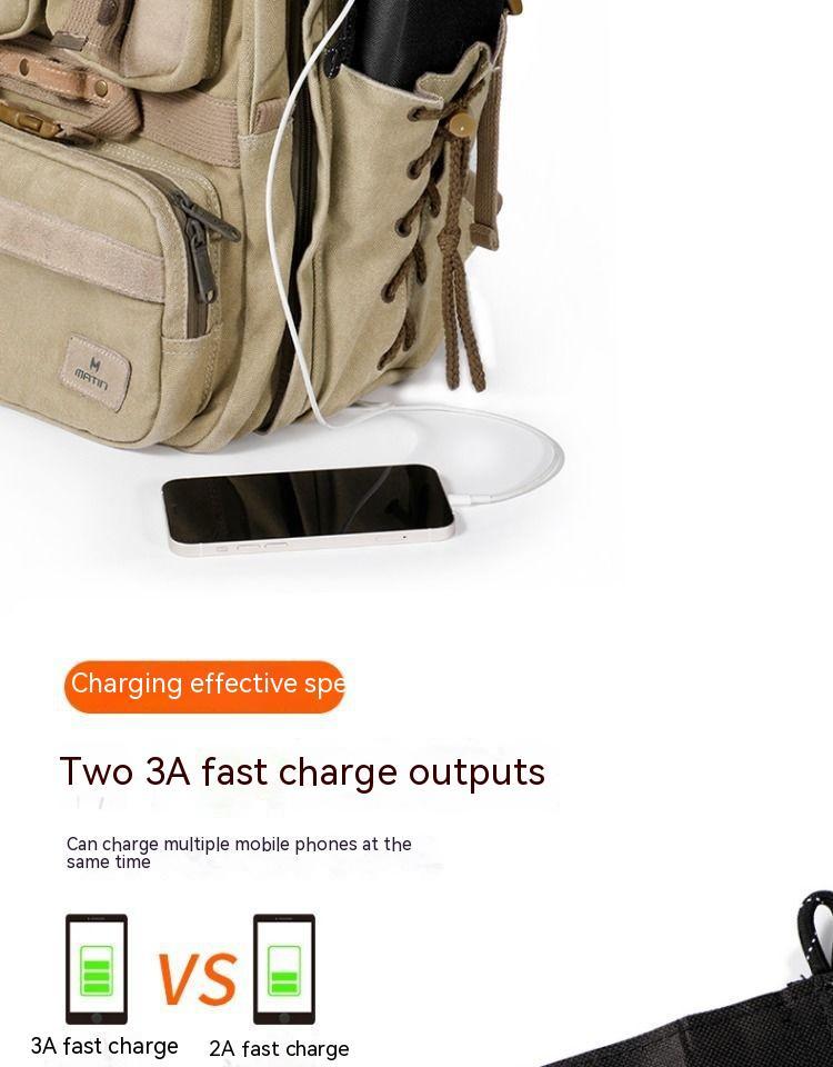 Portable Solar Charging Panel Two 3A Fast Charge Outputs
