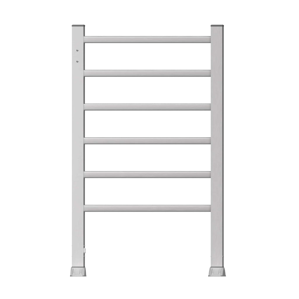 Electric Heated Towel Warmer Wall Mounted Bathroom, 6 Bars Drying Rack NEW
