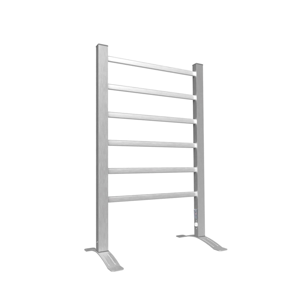 Electric Heated Towel Warmer Wall Mounted Bathroom, 6 Bars Drying Rack NEW