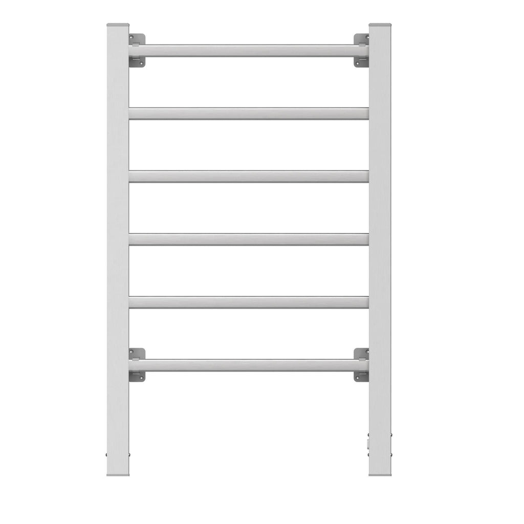 Electric Heated Towel Warmer Wall Mounted Bathroom, 6 Bars Drying Rack NEW