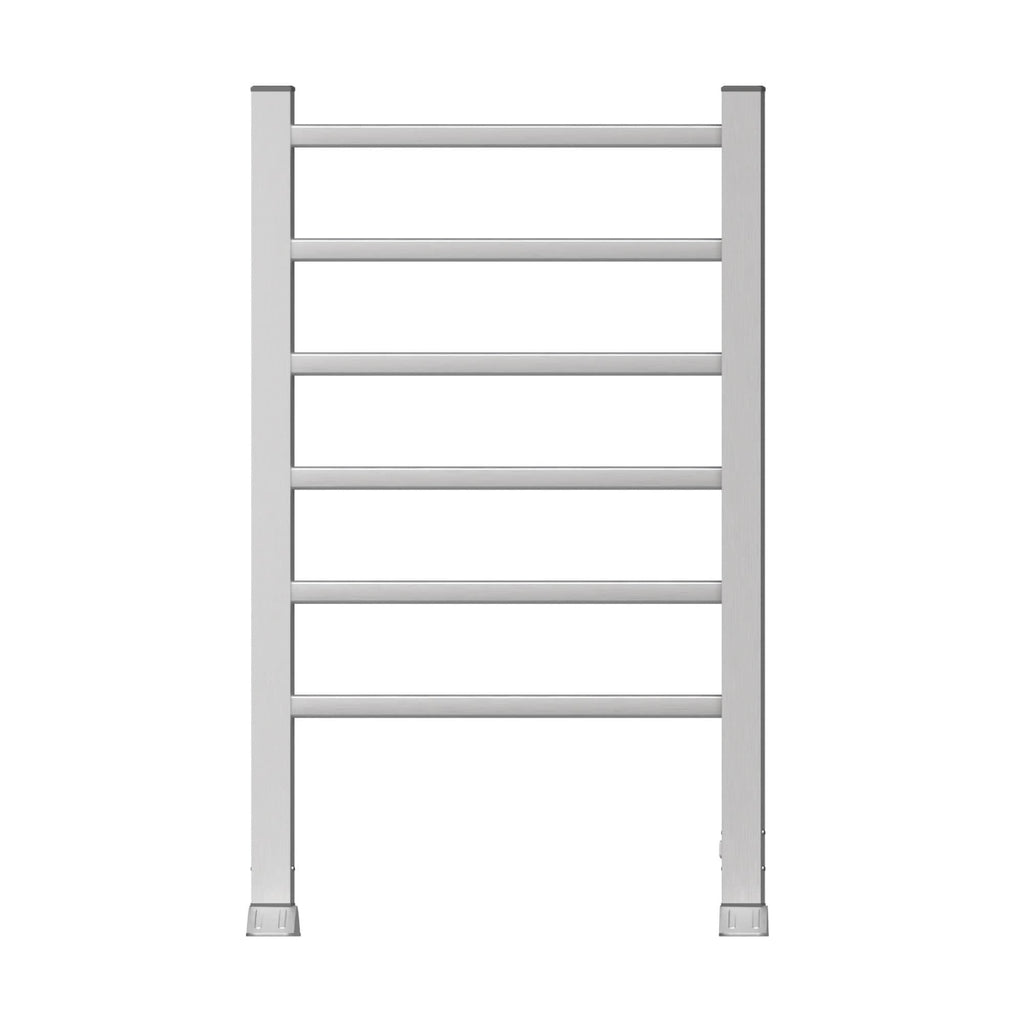 Electric Heated Towel Warmer Wall Mounted Bathroom, 6 Bars Drying Rack NEW