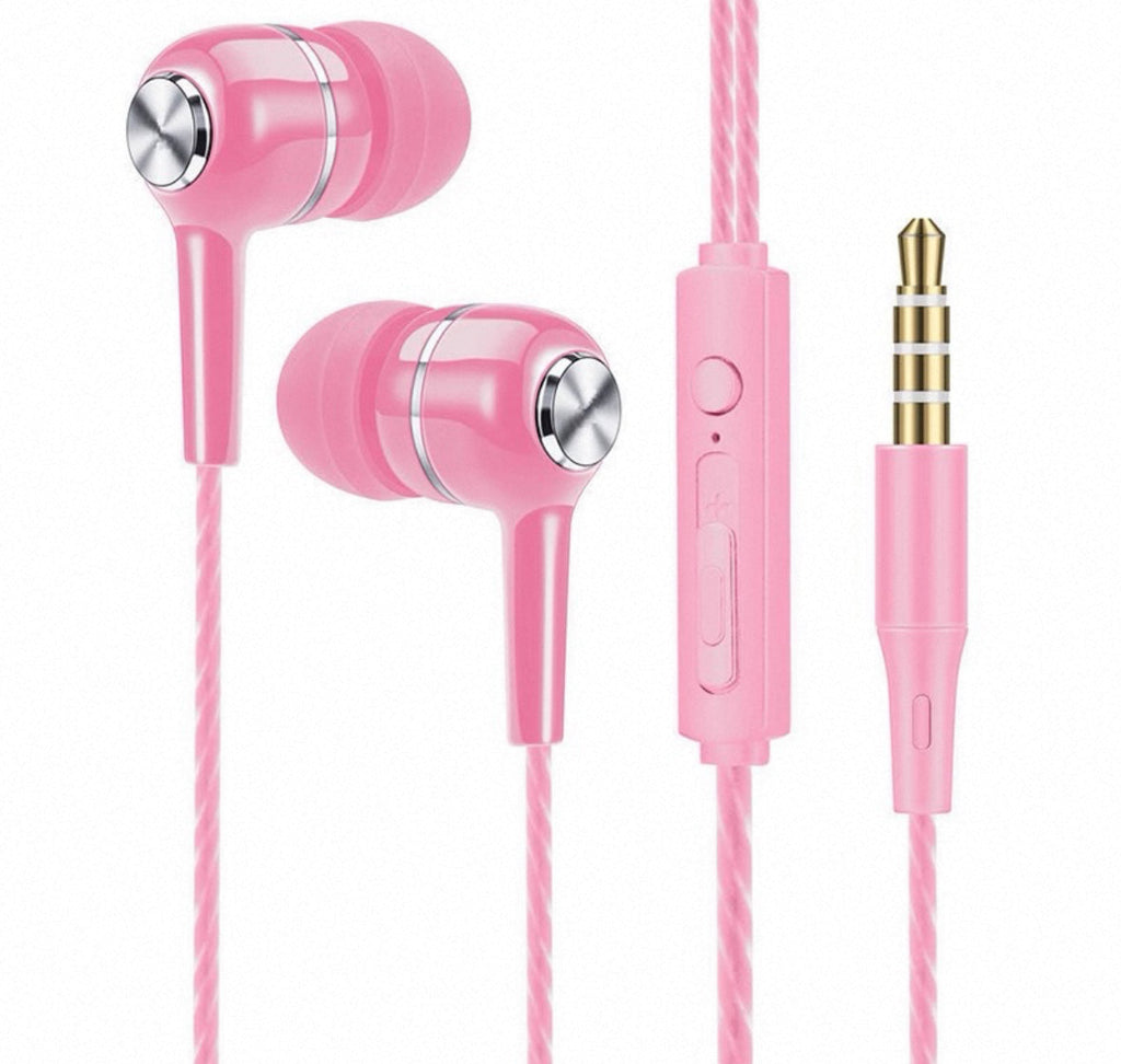 Long Cord In-Ear Bass Headphones