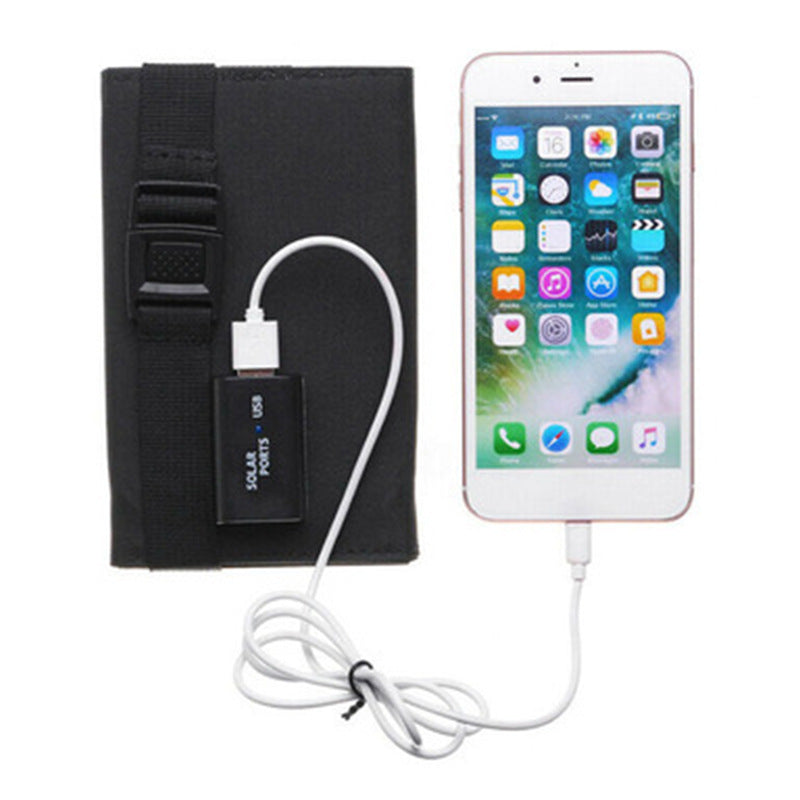 Portable Solar Charging Panel Two 3A Fast Charge Outputs