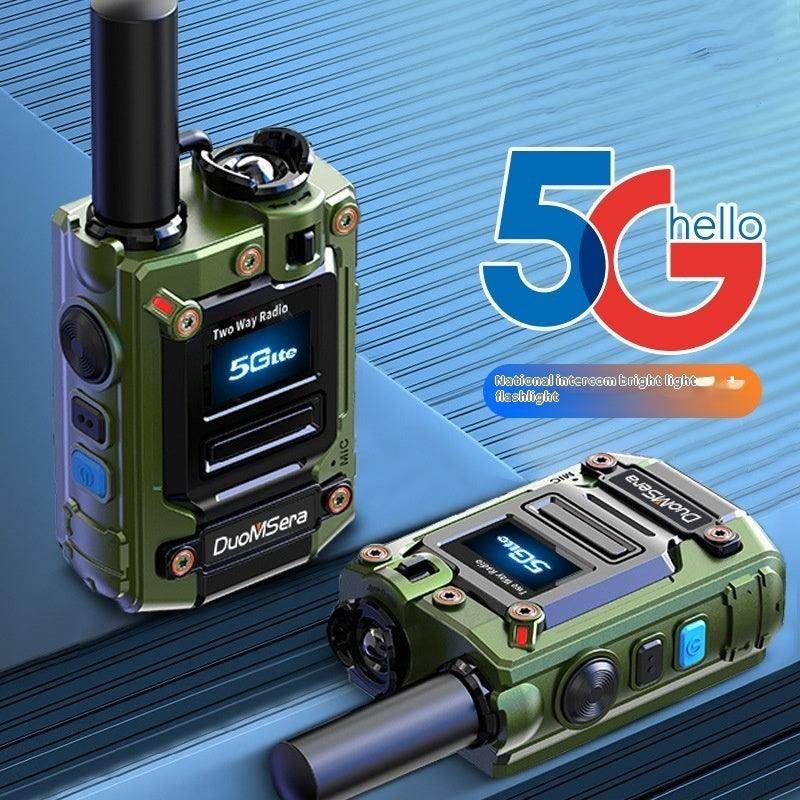 Global 5G Walkie Talkie Long-distance Connectivity