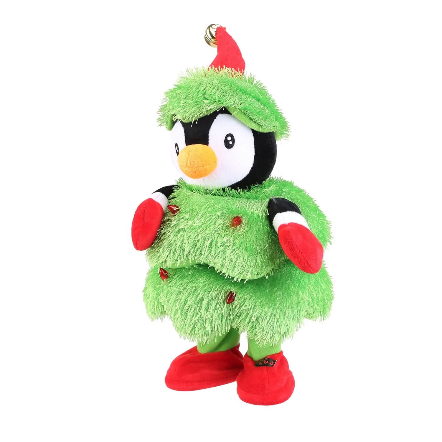 Electric Dancing Singing Plush Toy Elk, Penguin or Snowman