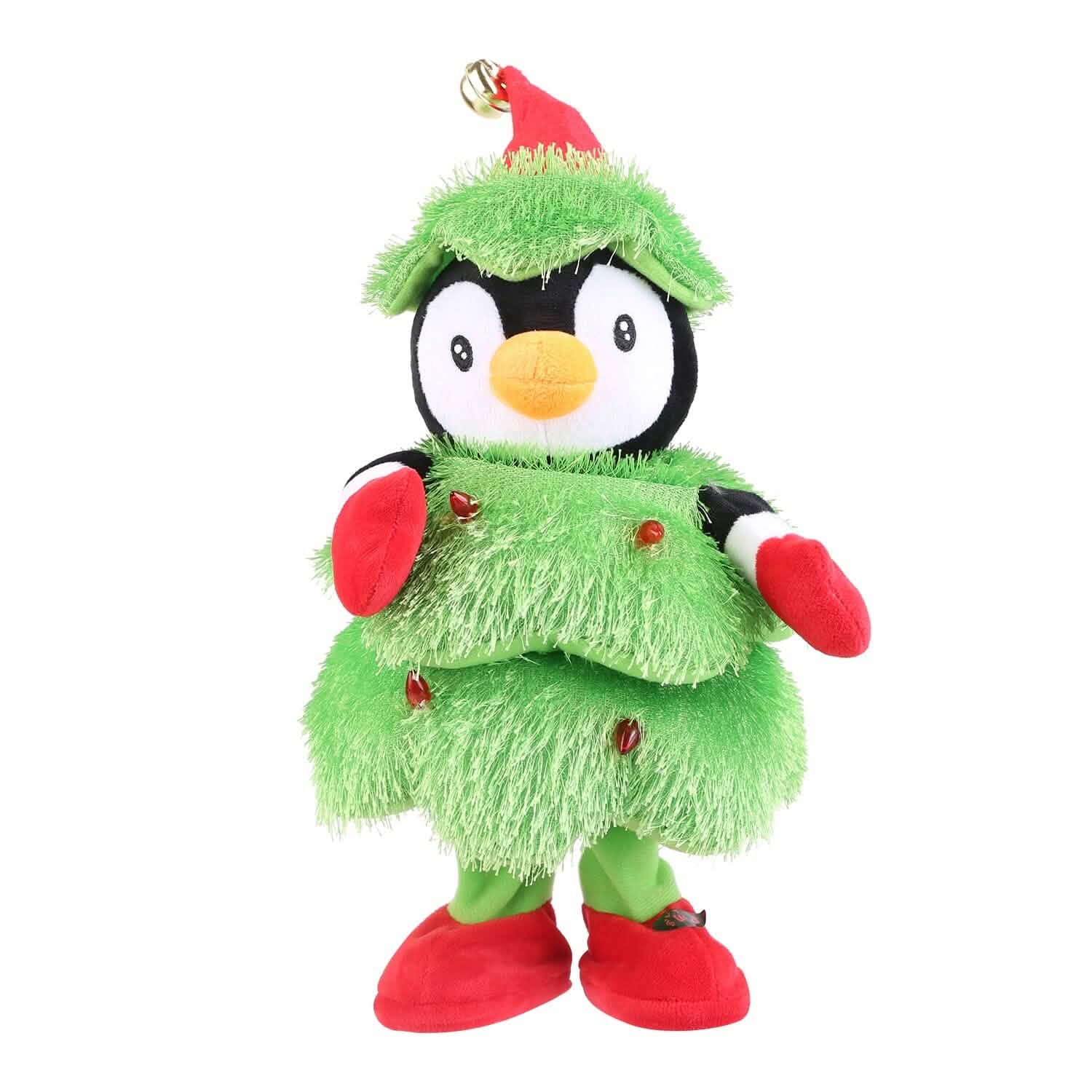Electric Dancing Singing Plush Toy Elk, Penguin or Snowman