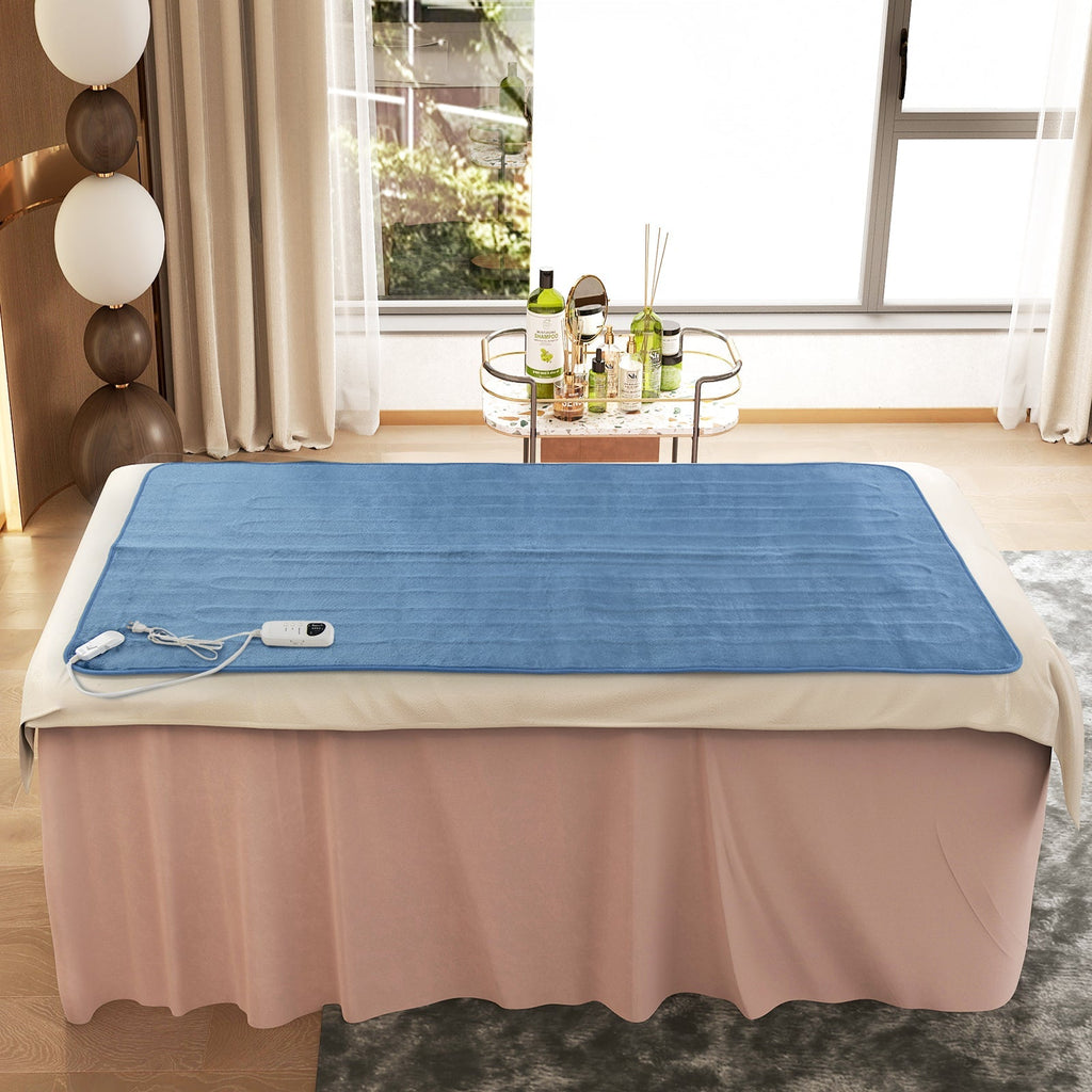 Electric Heated Mattress Pad with 5 Heating Levels and Overheat Protection