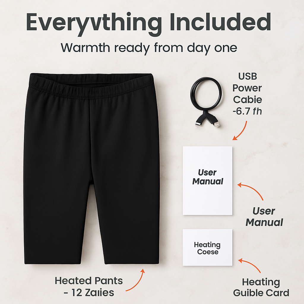 Heated Winter Pants for Outdoor Activities