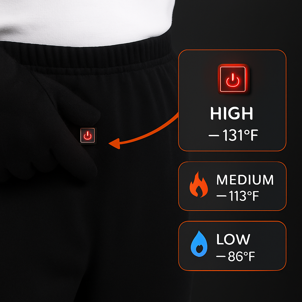 Heated Winter Pants for Outdoor Activities