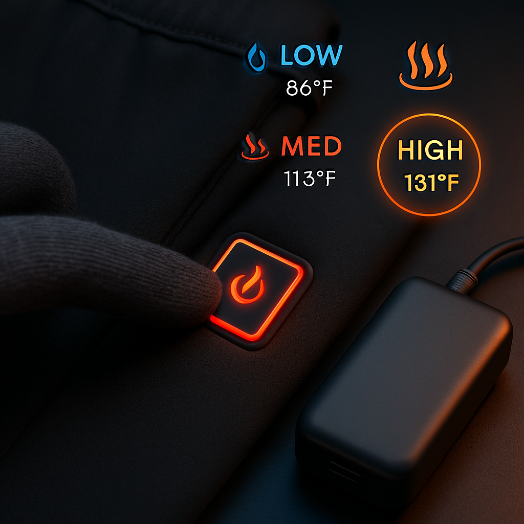 Heated Winter Pants for Outdoor Activities